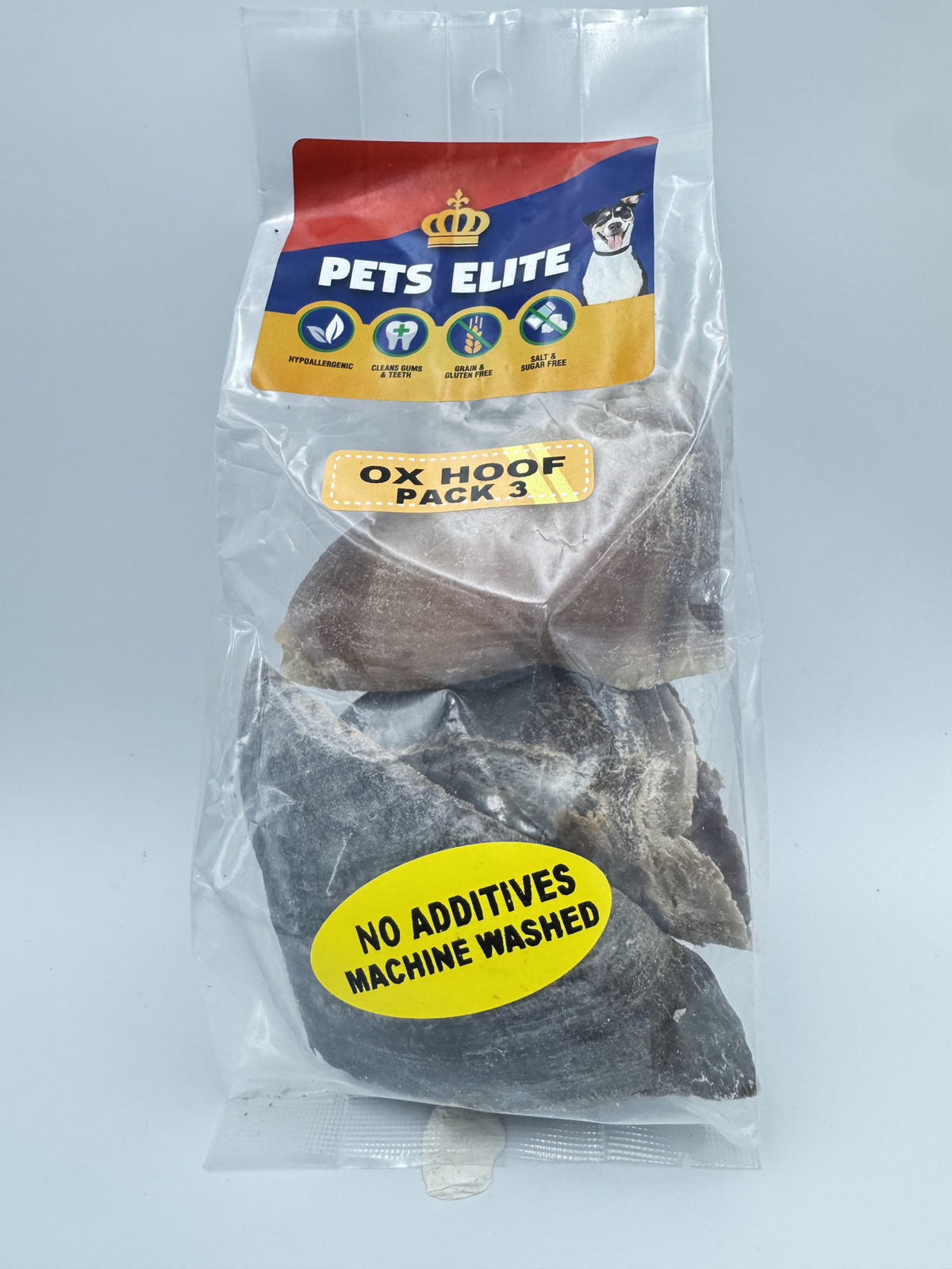 Pets Elite Ox Hooves Trimmed, pack