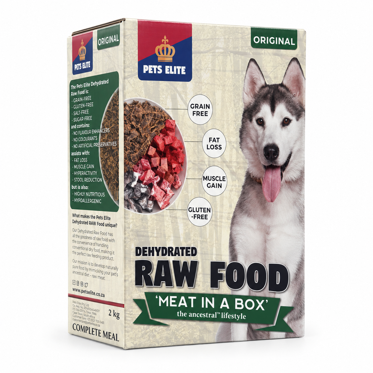 Pets Elite Dehydrated Raw Complete dog food – 30-Day Switch Box
