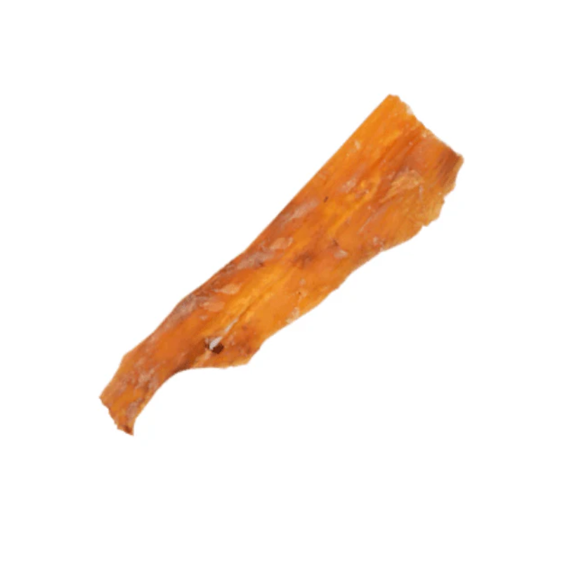 Pets Elite Beef Flats, treats shown out of the pack — air-dried beef flat dog chew from Snout & Swagger