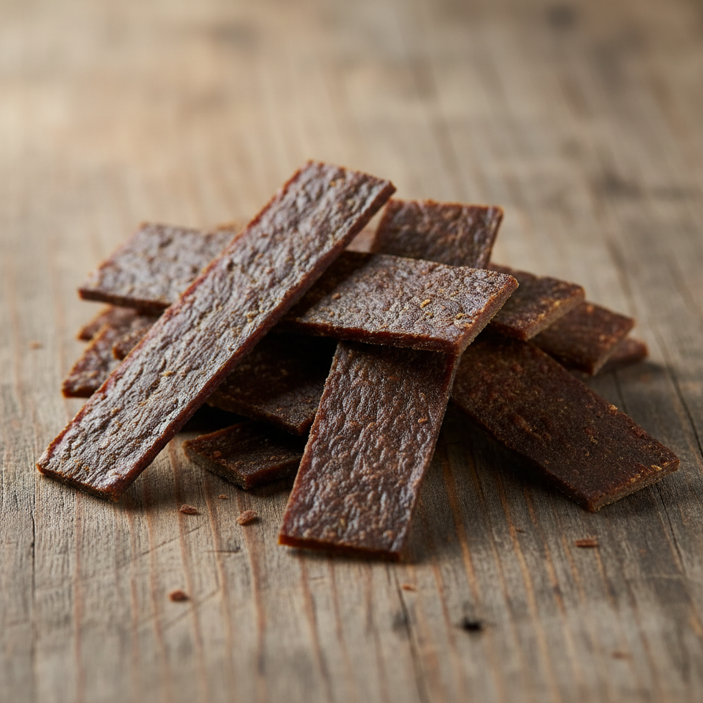 Pets Elite Beef Jerky Bars, front of pack (view 2 of 2) — natural beef jerky bar dog chew from Snout & Swagger