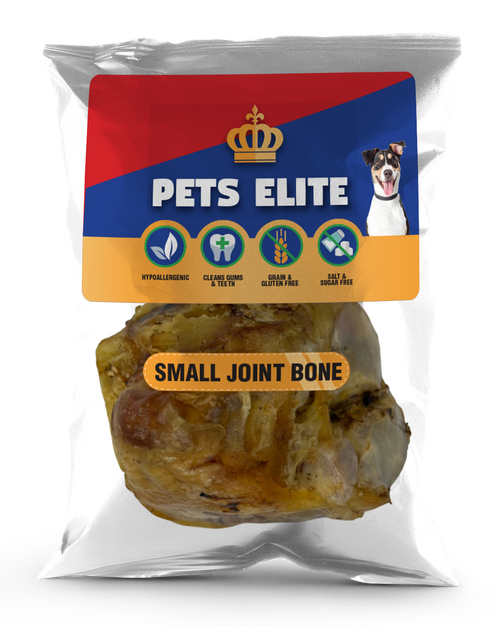 Pets Elite Beef Joint Bone, front of pack — natural beef joint bone dog chew from Snout & Swagger