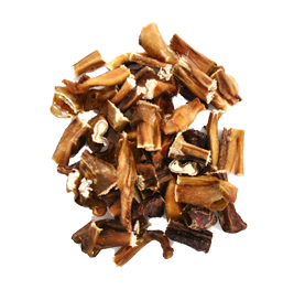 Pets Elite Beef Nibbles, treats shown out of the pack (view 2 of 2) — natural beef nibble dog treat from Snout & Swagger
