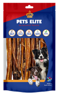 Pets Elite Beef Sticks, front of pack (view 1 of 2) — natural beef stick dog chew from Snout & Swagger