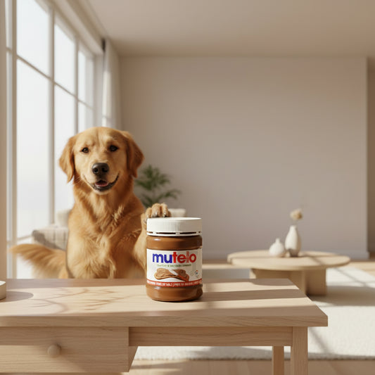 Pets Elite Mutelo 250g Jar, front of pack (view 2 of 4) — natural meat spread for dogs from Snout & Swagger