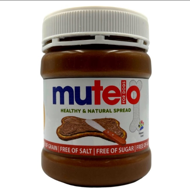 Pets Elite Mutelo 250g Jar, front of pack (view 3 of 4) — natural meat spread for dogs from Snout & Swagger