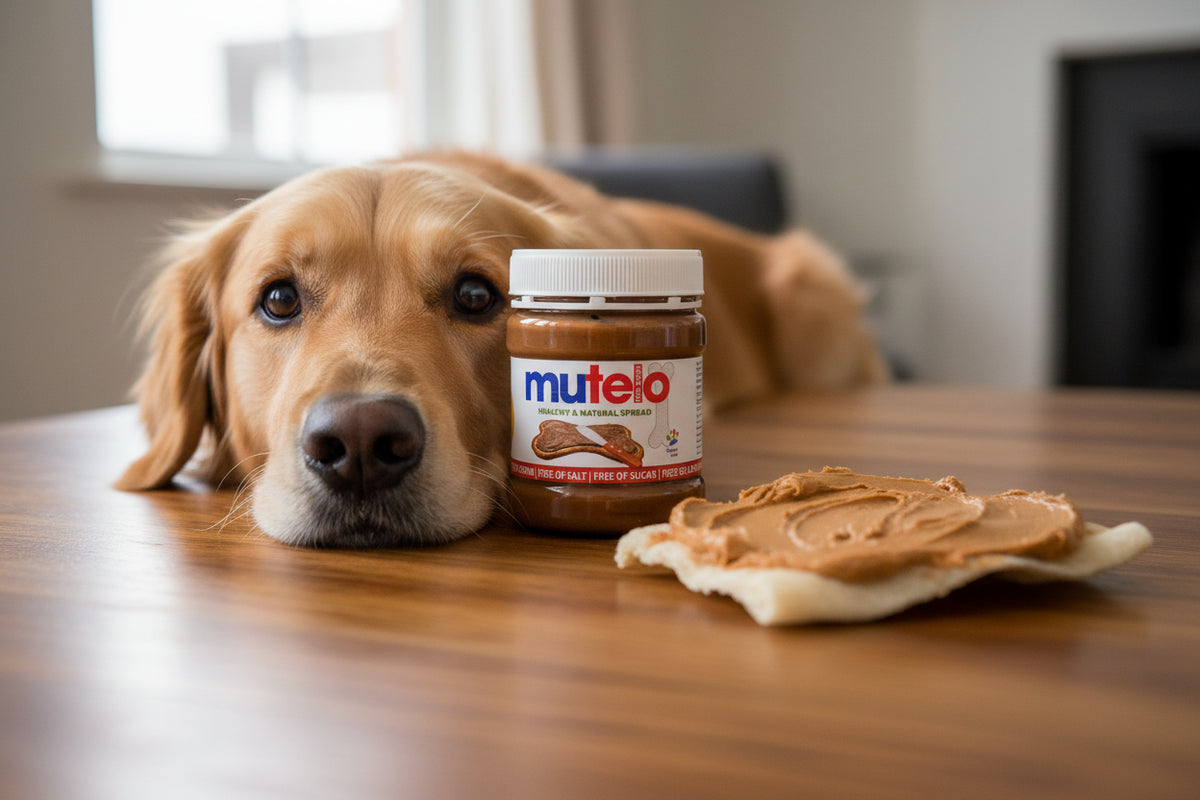 Pets Elite Mutelo 250g Jar, front of pack (view 4 of 4) — natural meat spread for dogs from Snout & Swagger