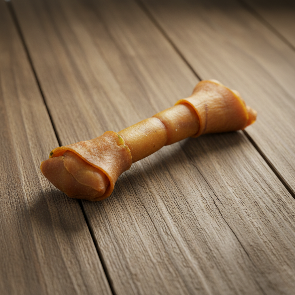 Pets Elite Natural Hide Bone, front of pack (view 2 of 2) — natural hide bone dog chew from Snout & Swagger