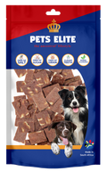 Pets Elite Peanut Brittle Bite size, front of pack — peanut brittle dog treat from Snout & Swagger