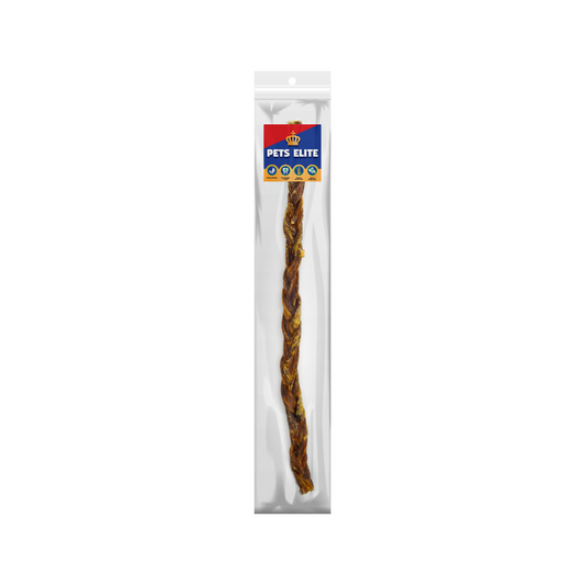 Pets Elite Twister, front of pack — twisted pork twister dog chew from Snout & Swagger
